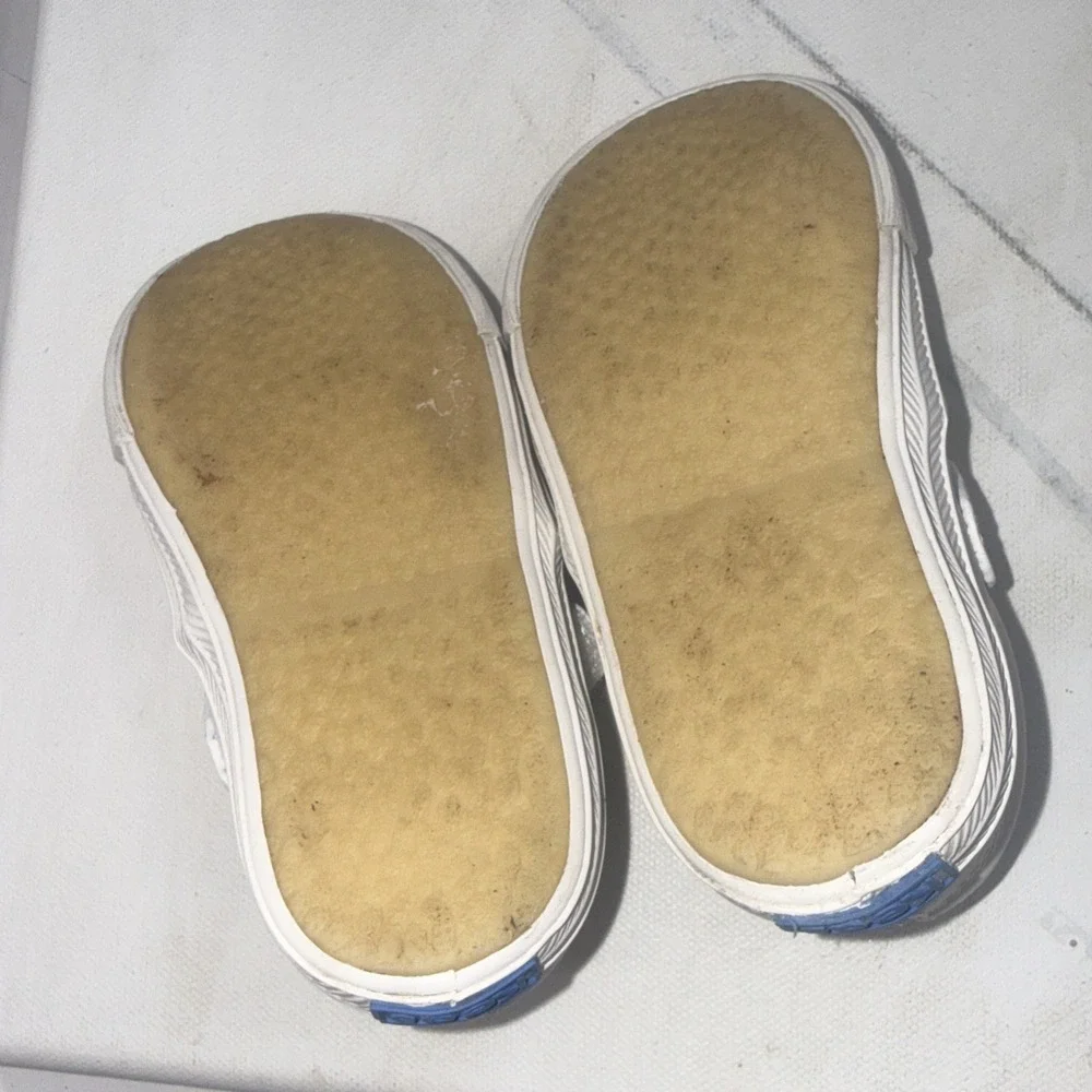 Keds Toddler Size 5 Daphne T-Strap Classic White Leather Mary Jane Girls Walking